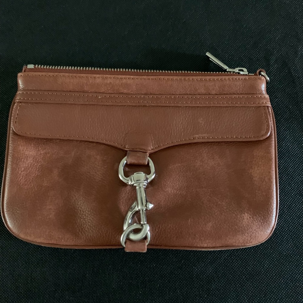 Rebecca Minkoff mini bag 100% distressed leather